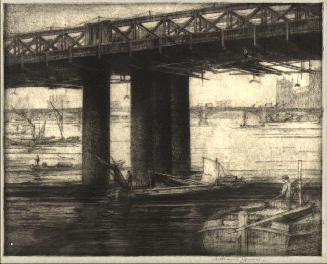 Ref No: 027 Title: Hungerford Bridge