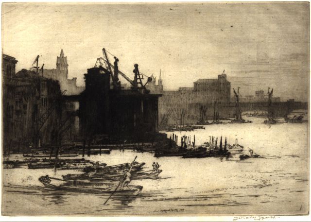 Ref No: 044 Title: Thames at Southwark