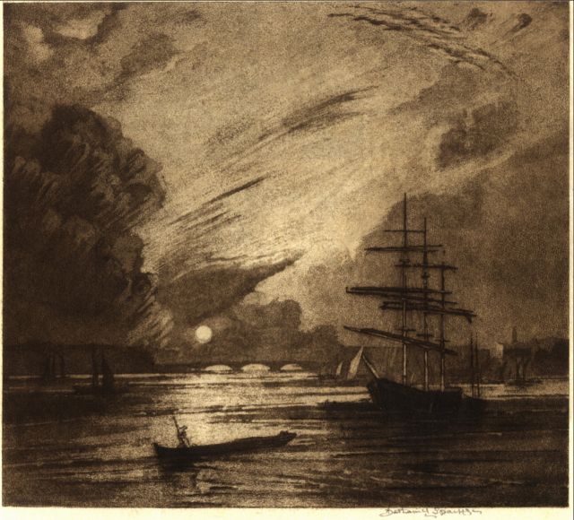 Ref No: 054 Title: The Thames at London Bridge