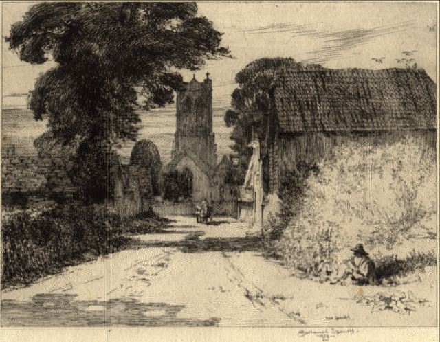 Ref No: 120 Title: The Church & Rollivers Inn, Marlot